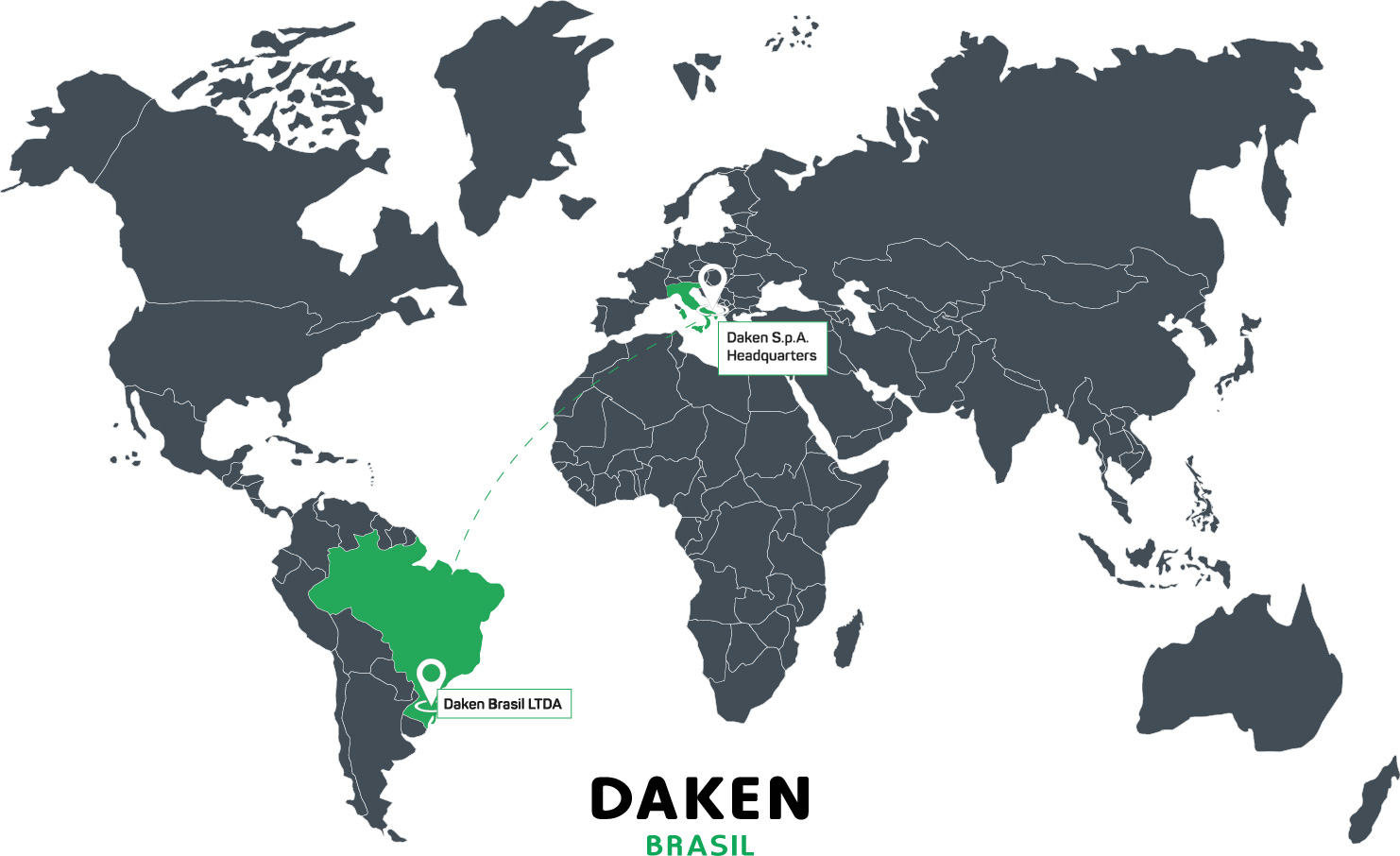 Nasce oggi Daken Brasil, la prima filiale Daken