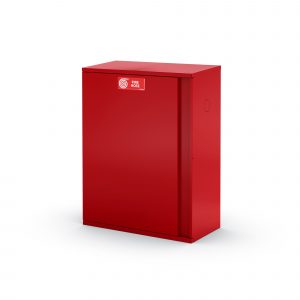 Porta manichetta UNI 45 verniciato - coperchio pieno