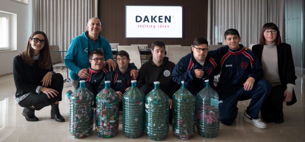 Daken e “Un cuore di tappi” per la squadra di basket Murgia-Special