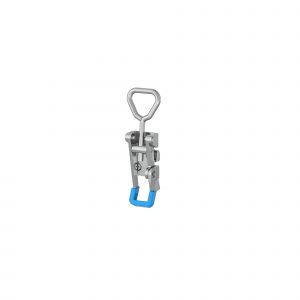Padlockable steel toggle latches with safety catch